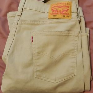 Levi khaki jeans 513
